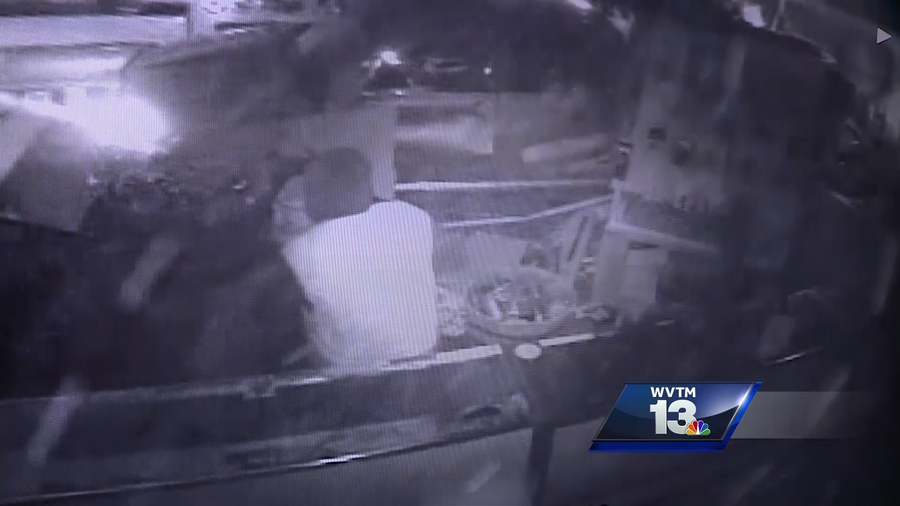 PHOTOS: Surveillance images of smash-and-grab burglary at Alabama gun store