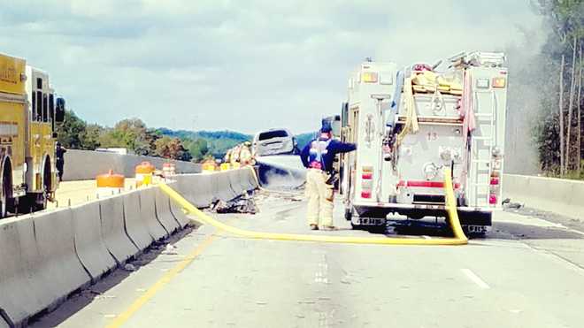 Third person dies after fiery crash on I-65 Northbound in Alabaster ...