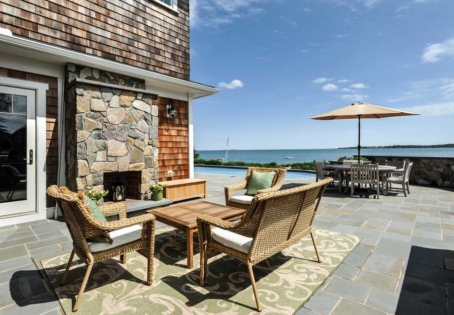Beachfront home on market in Duxbury for 5.75M