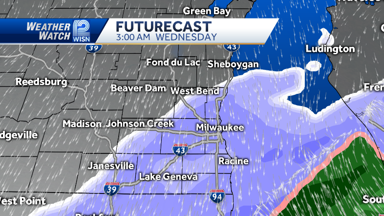 Winter Storm Warning Hourbyhour radar