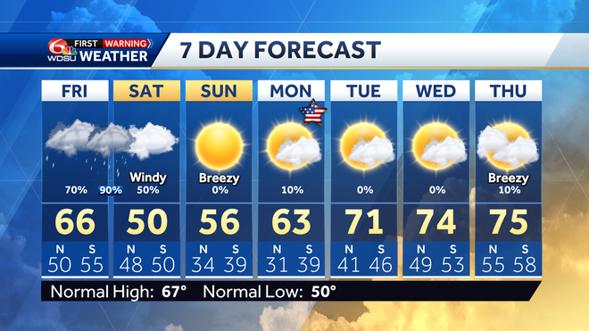 7 day forecast