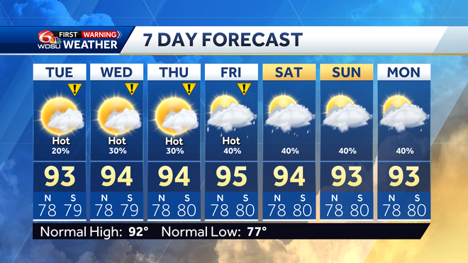 7 day forecast