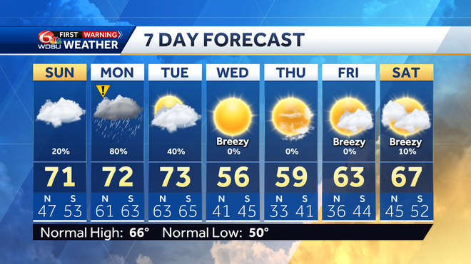 7 day forecast