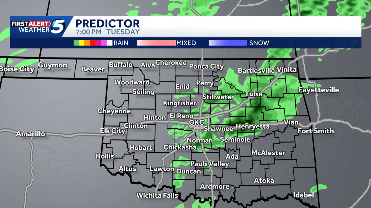 Hour-by-hour forecast: When will severe storms with hail risk move through Oklahoma?