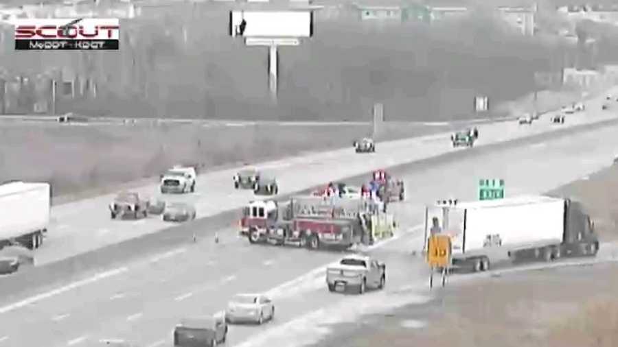 I-70 eastbound back open at 291 after rollover crash