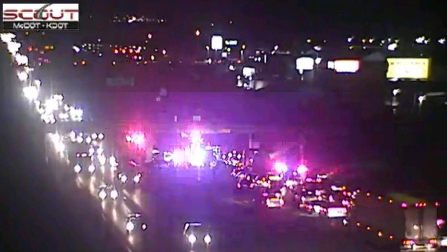 Multi-vehicle crash closes I-70 Eastbound at Noland