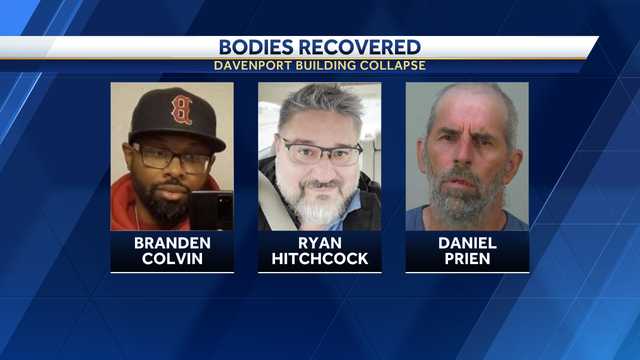Davenport officials: 3 victims identified in partial apartment collapse - Vimarsana News