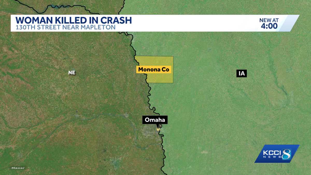 Iowa woman dies in foggy Christmas Day crash