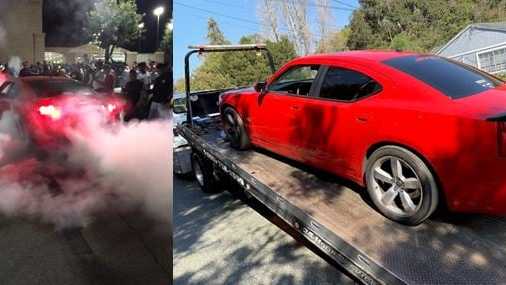 Gilroy side show cars seized by police