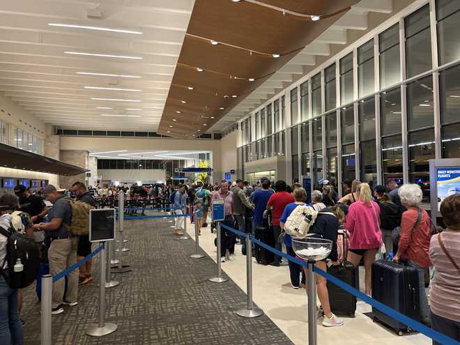 South Carolina: Greenville-Spartanburg flights affected