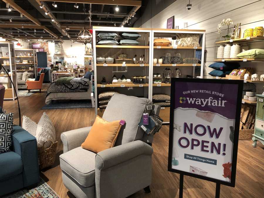 Inside Wayfair’s first permanent store