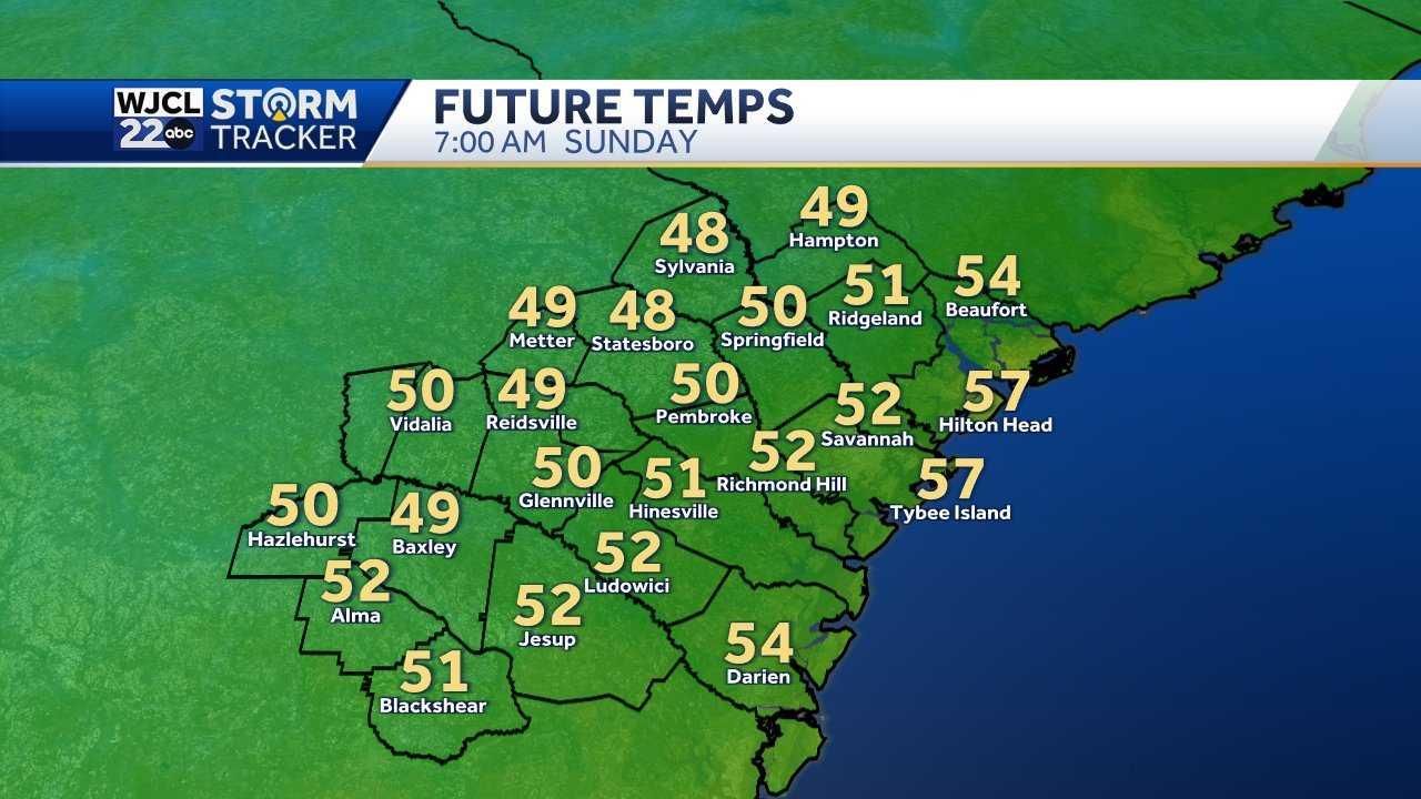 Savannah: Temperature swing arrives this weekend - WJCL