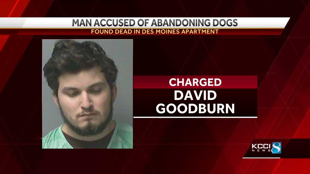 Des Moines man charged after 2 dogs found dead in abandoned apartment