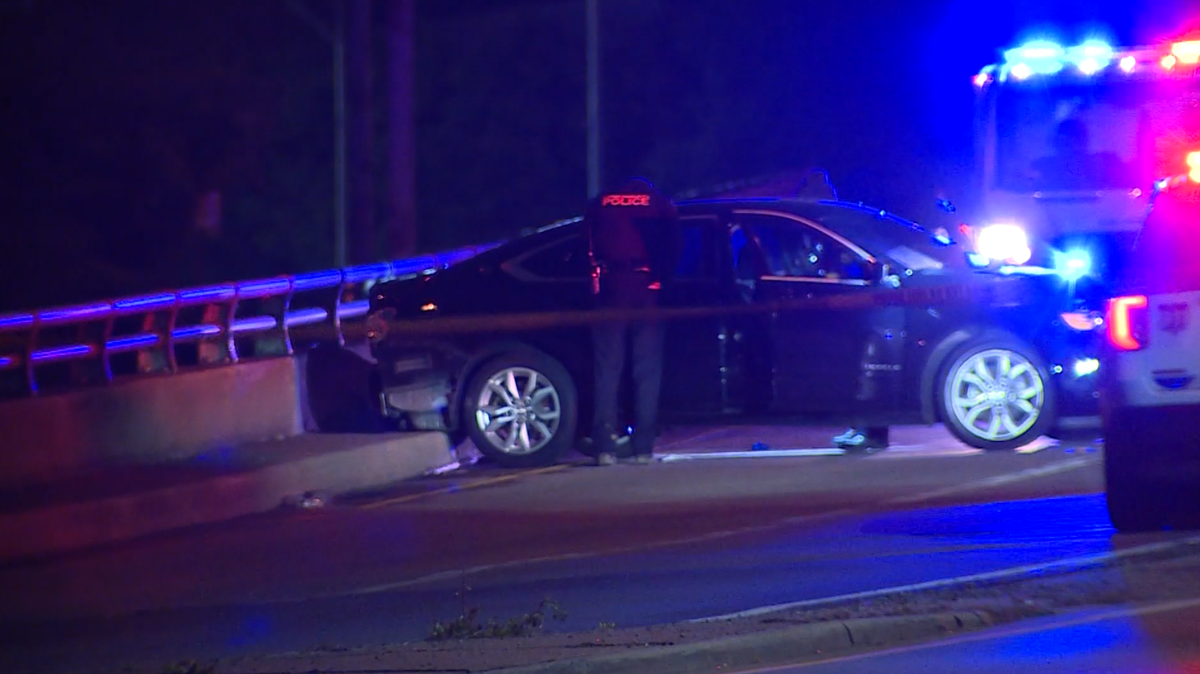 Police Man hospitalized after being shot through windshield near