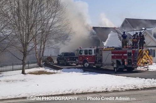 Crews Battle Two-alarm Fire In York County