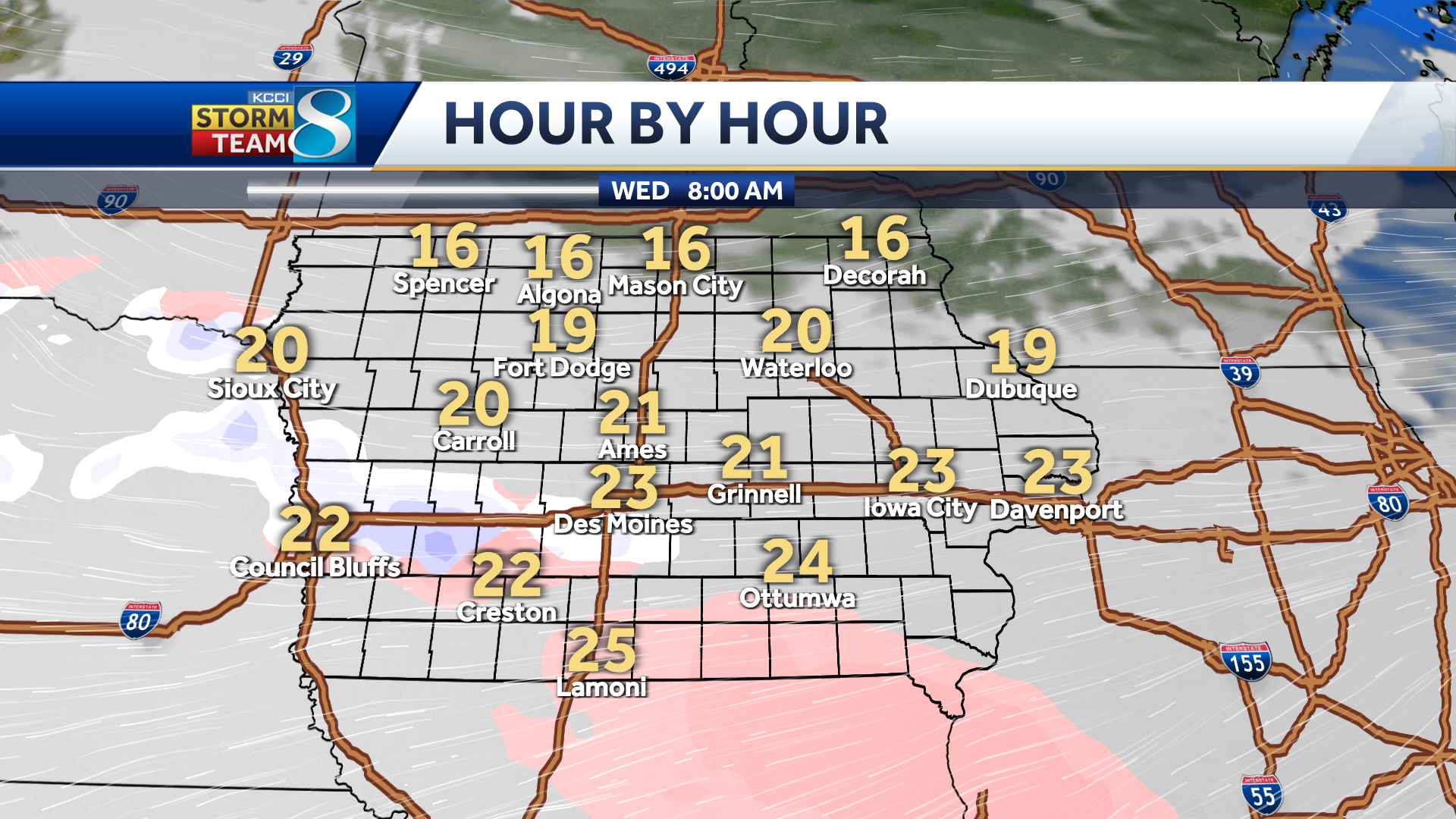 Iowa weather: Winter weather advisory in effect - KCCI