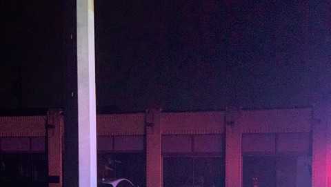 Driver arrested on DUI complaint after crashing into power pole ...