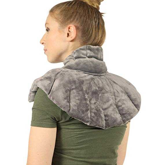 Heated Microwaveable Neck and Shoulder Wrap