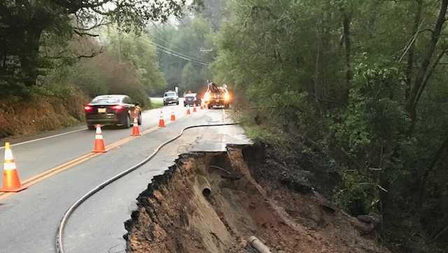 Portion of Bear Creek Road to close for water main repair