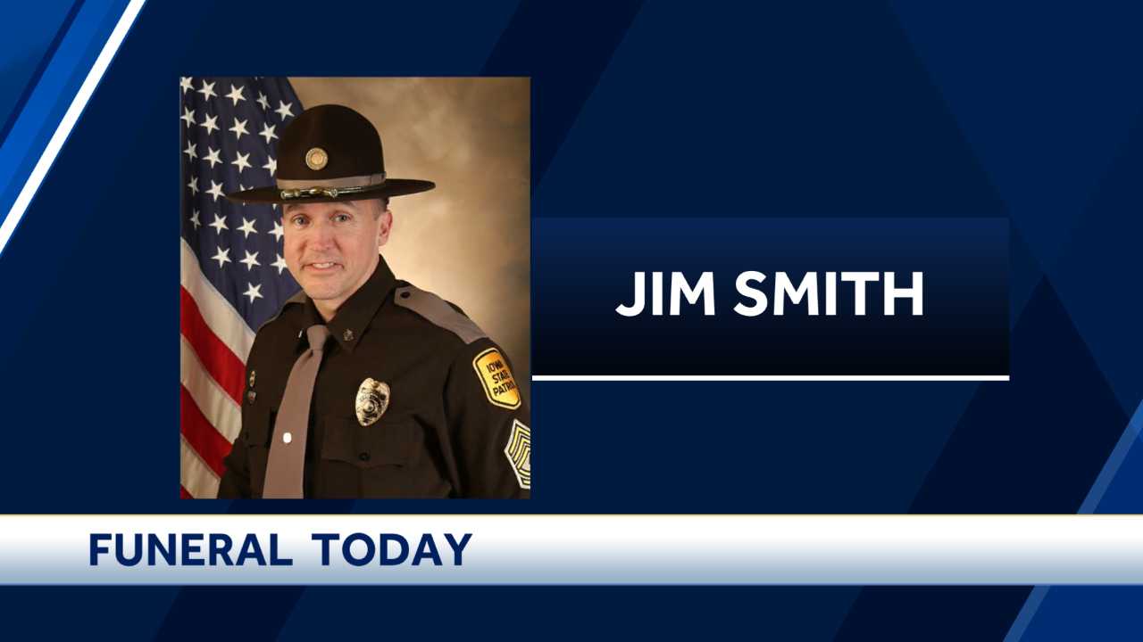 Iowa State Patrol Trooper Sgt. Jim Smith to be laid to rest Friday - Vimarsana News