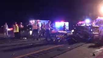 Coroner: At least one killed in wrong-way crash on I-85 south