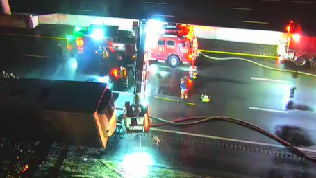 I-85 southbound partially reopens after vehicle fire - Vimarsana News