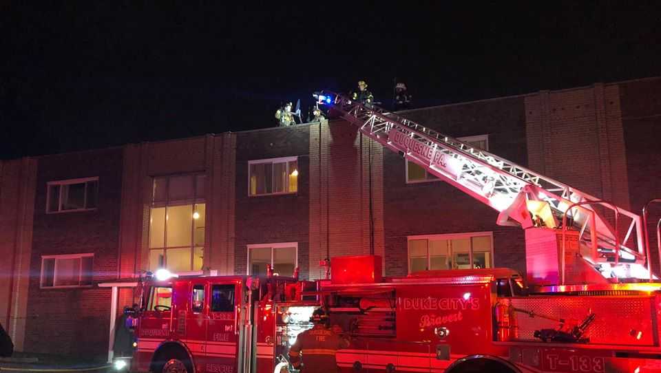 Residents Evacuated When Fire Breaks Out Inside Apartment Building In