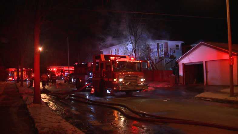 Two families displaced after duplex fire