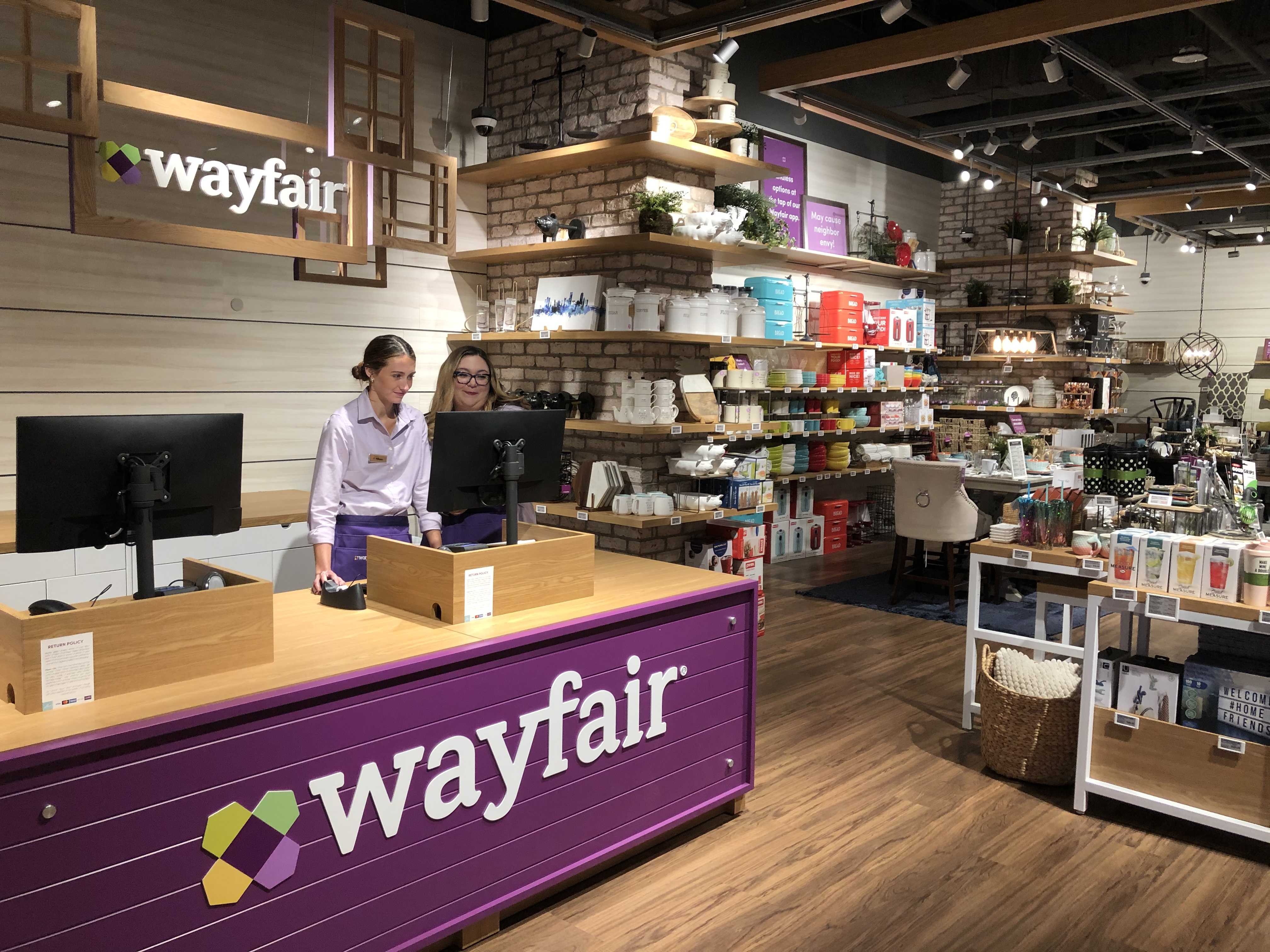 Inside Wayfair’s First Permanent Store