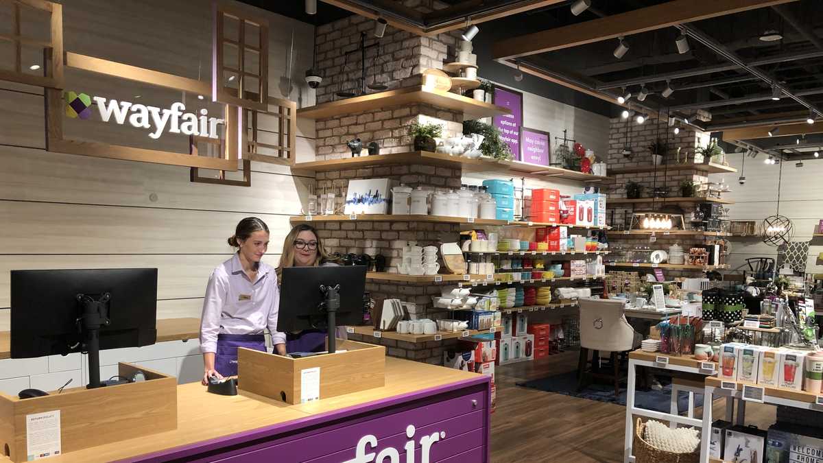 Inside Wayfair’s first permanent store