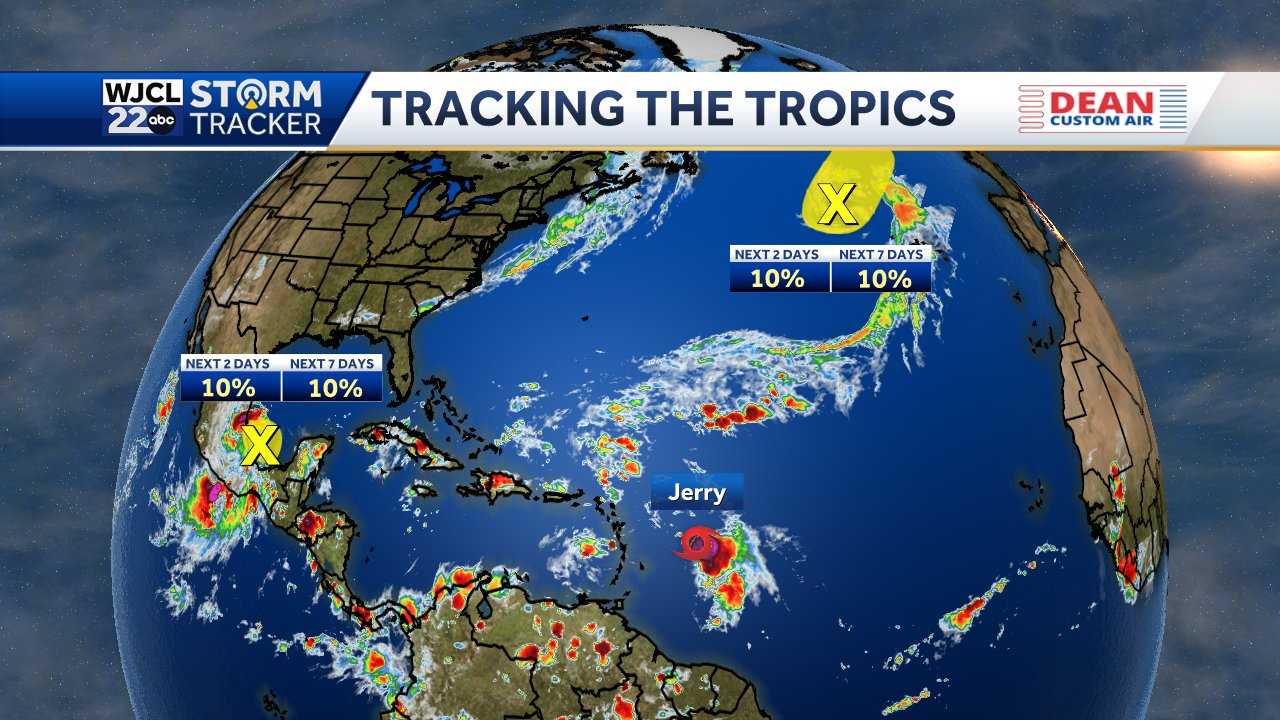 Savannah: Tracking Jerry and a possible coastal low - WJCL