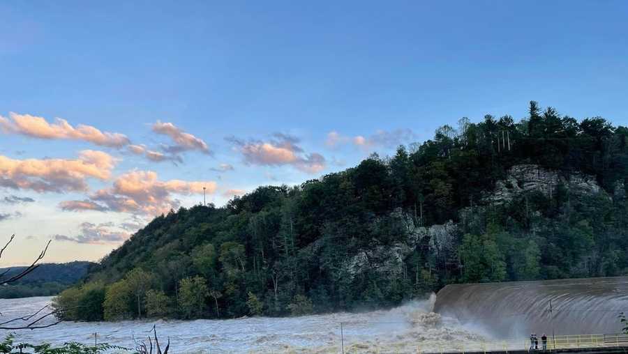 Images of the New River's Historic Flooding After Helene's Rain