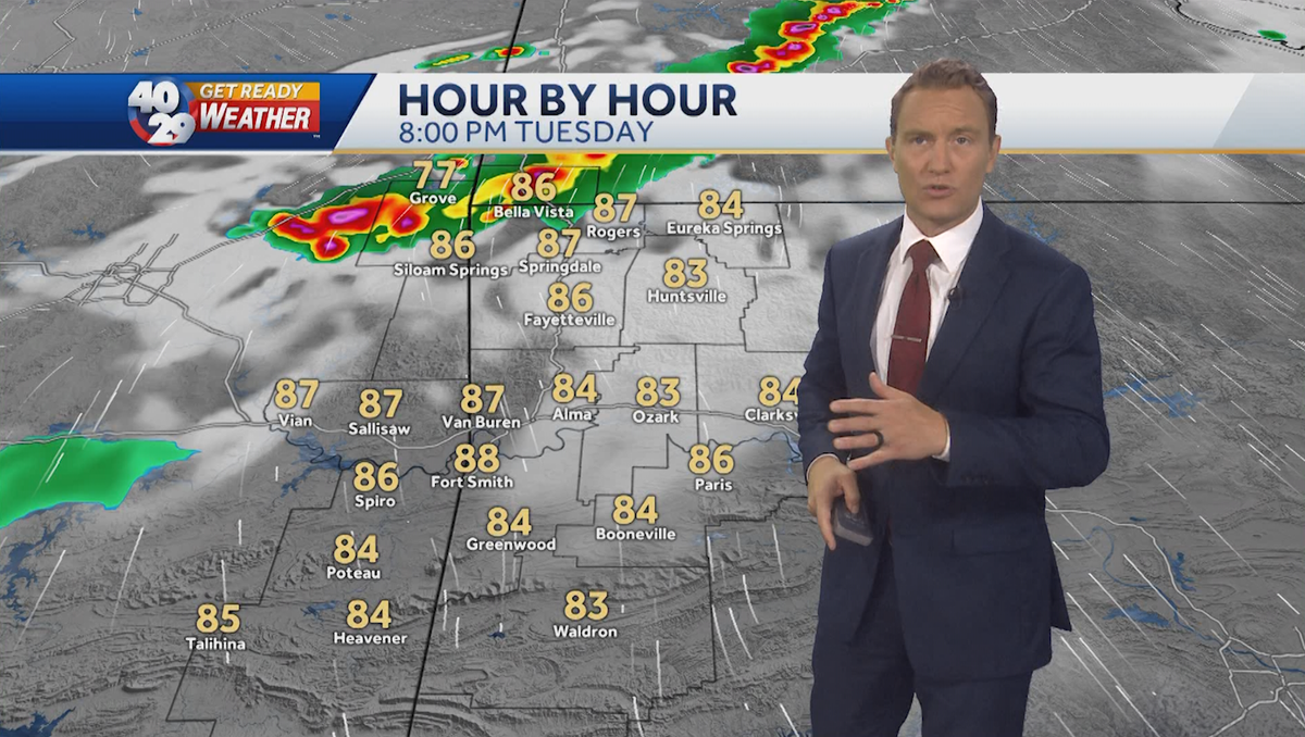 SEVERE NIGHT: Tracking the potential for severe storms