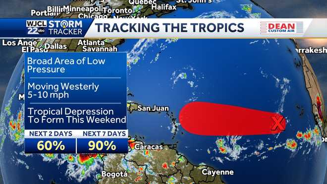 Savannah: Tracking the tropics & weekend forecast