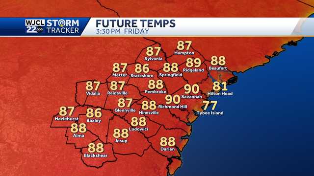 Savannah: Tracking heat, humidity, and rain chances - Vimarsana News