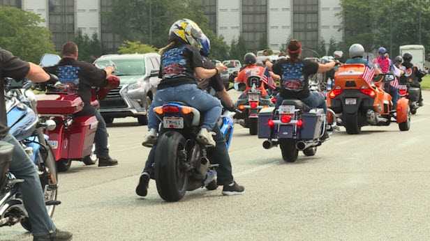 Hundreds of motorcyclists ride through Greater Cincinnati in honor of 9 ...