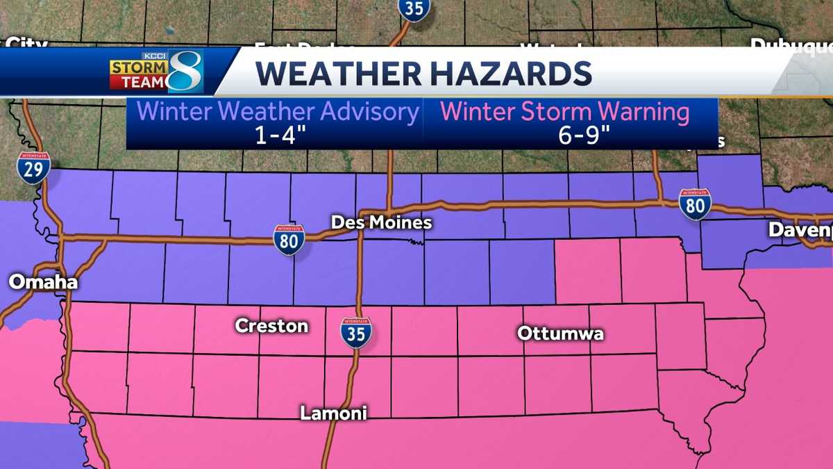 Winter Storm Warning: Heavy snow possible Thursday