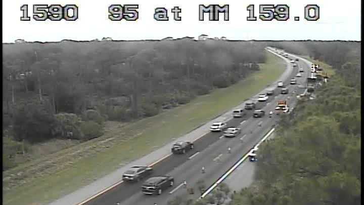 Two lanes of I-95 N/B are open after a tractor trailer fire in Indian ...