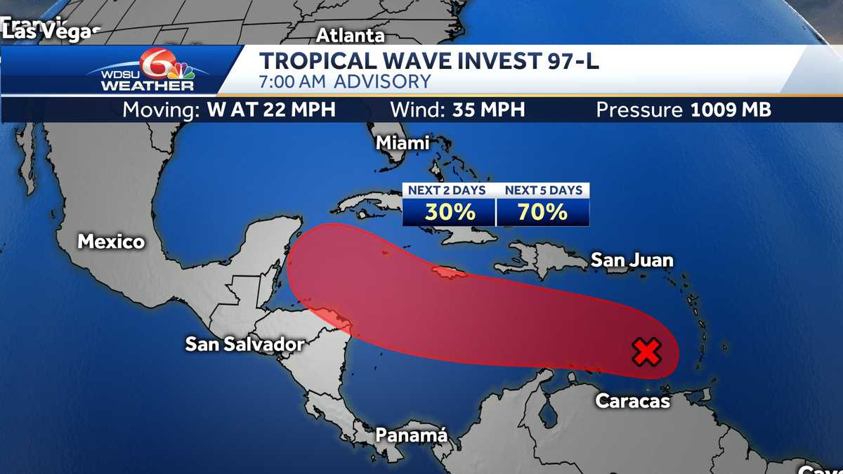 Chances increasing for tropical development in two systems