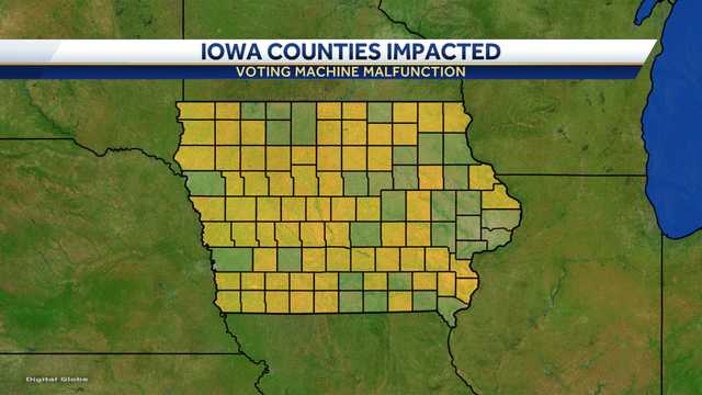 Iowa reports some Primary election errors due to malfunctions - Vimarsana News