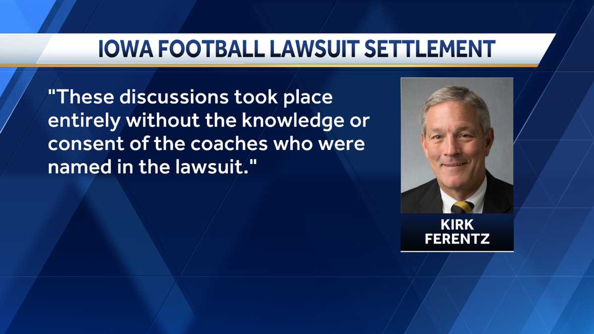 Аудитор штата Айова Роб Сэнд выступает против использования денег налогоплательщиков для урегулирования дискриминации футбола в Айове.