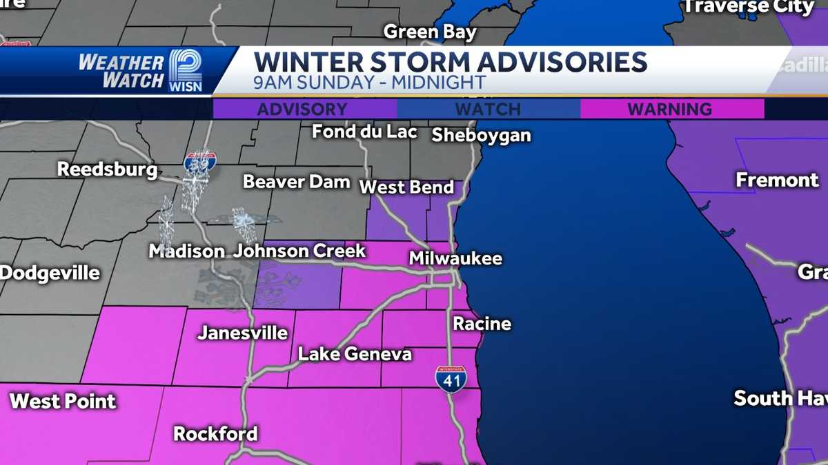 Videocast: Winter Storm Warnings Take Effect Today