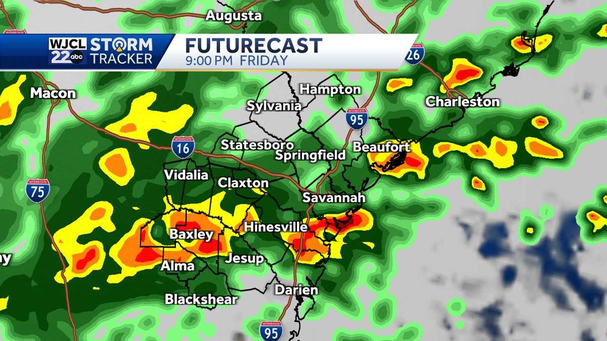 Savannah: Tracking rain chances & the tropics - WJCL
