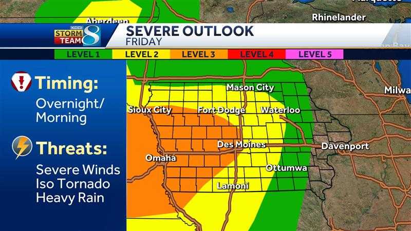 Iowans cleaning up after tornadoes could see more severe weather overnight - Vimarsana News
