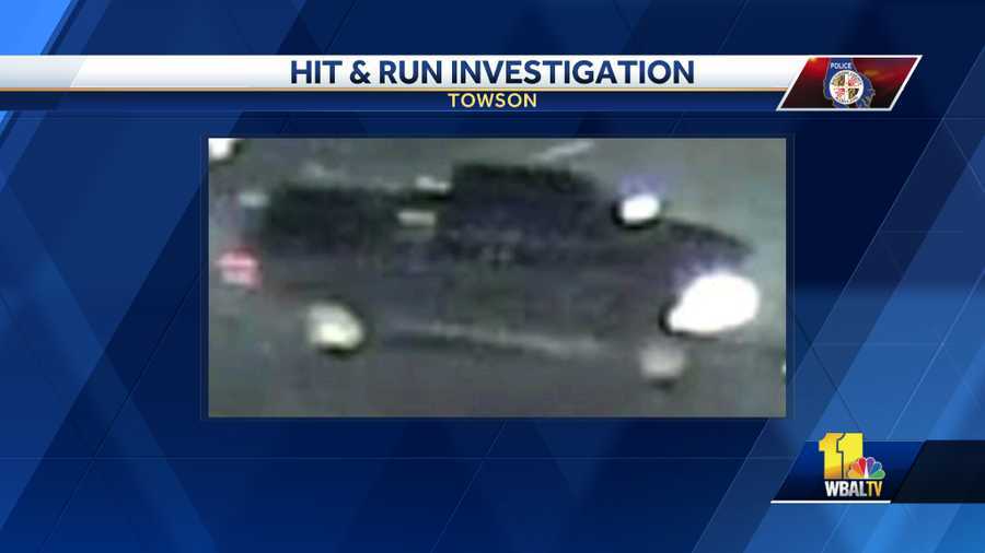 Truck sought in hit-and-run