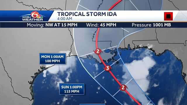 Tropical Storm Ida, expected landfall in South Louisiana - Vimarsana News