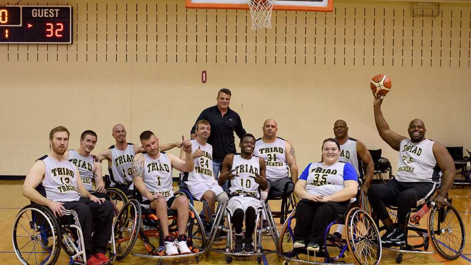 Wheelchair basketball group Triad Trackers prepare to go to nationals