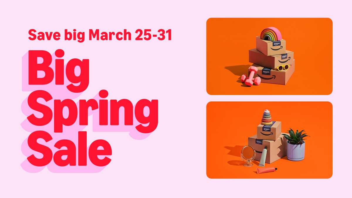 Amazon big spring sale returns in 2025 here are the dates