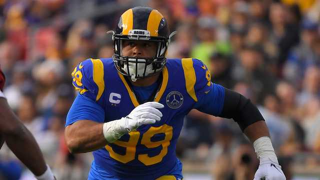 PFWA Names Aaron Donald, Not TJ Watt, Defensive Player Of The Year -  Steelers Depot