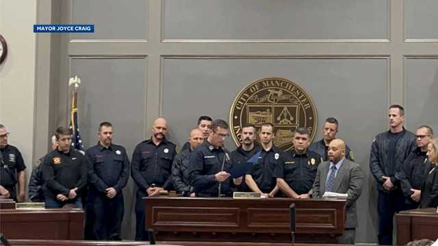 Manchester, NH man honored for role in saving firefighter - Vimarsana News